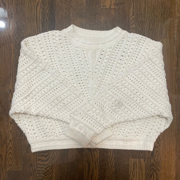 Banana Republic Lexia Cropped Cotton Sweater - Picture 8 of 8